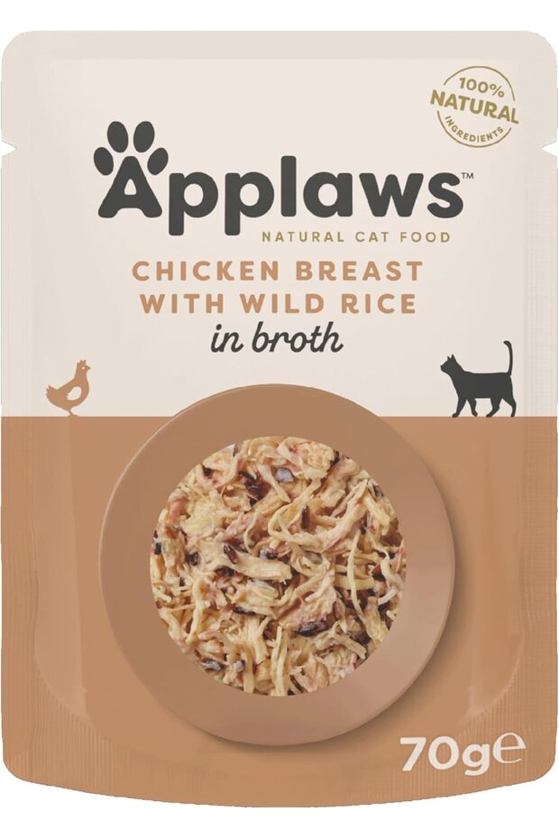 Chicken Breast with Wild Rice Wet Cat Food 70G