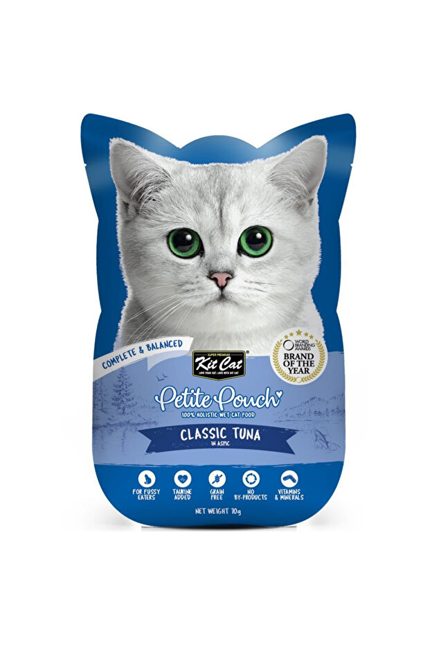Petite Pouch - Classic Tuna In Aspic Wet Cat Food 70G