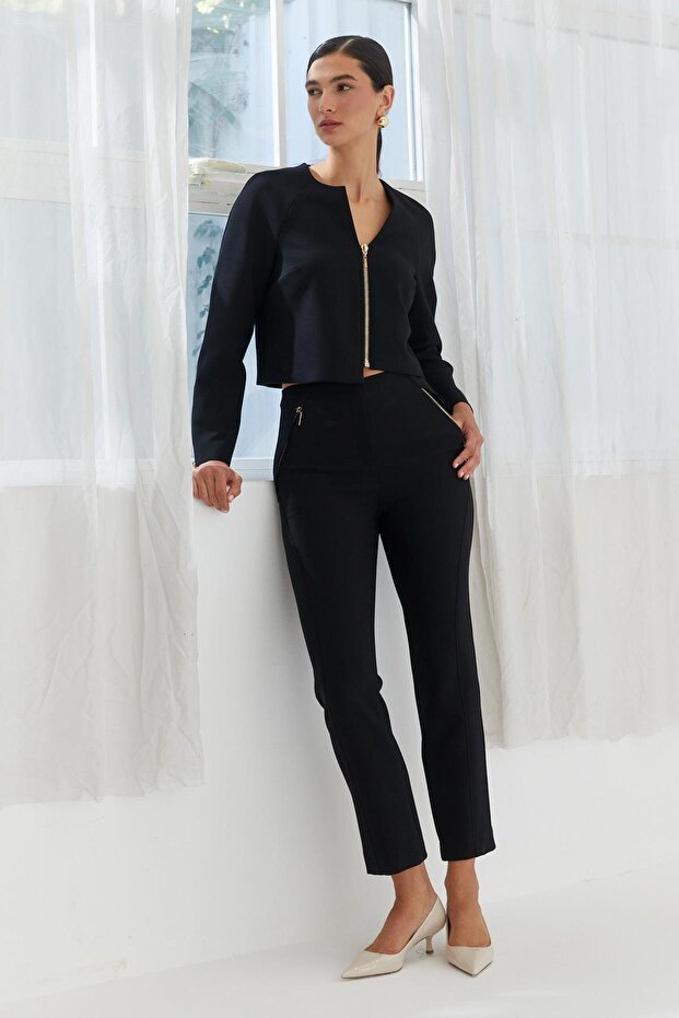 22212 PANTOLON SİYAH - 1