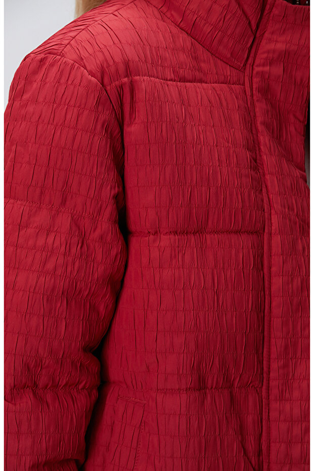 Bordo Desenli Kaban - 6