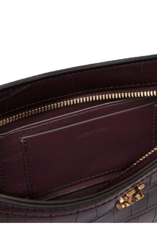 CK CROC SMALL SHOULDER BAG - 4