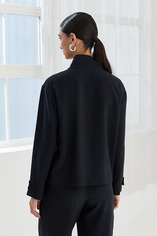 22330 GÖMLEK SİYAH - 4