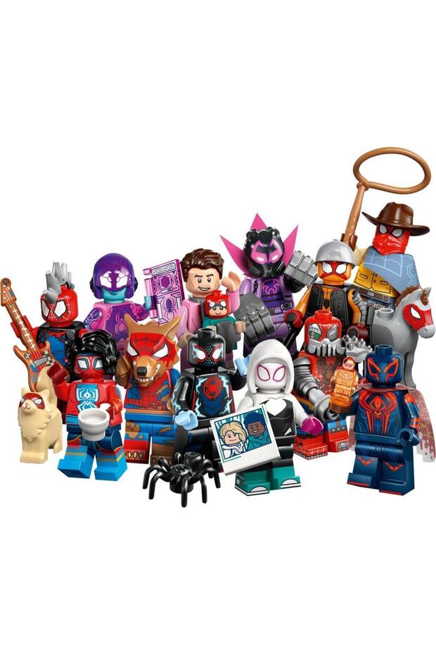 Minifigures 71050 Spider-Man: Across the Spider-Verse Series: Full Set (12 Pieces)