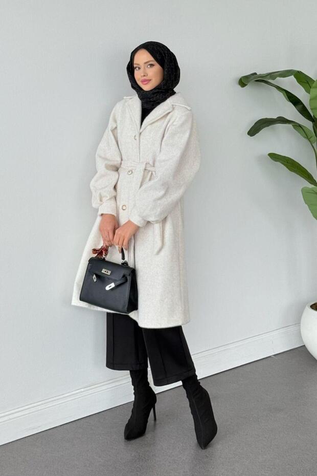 Bensu Kaban Krem - 1