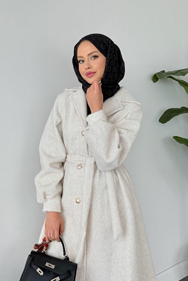 Bensu Kaban Krem - 3