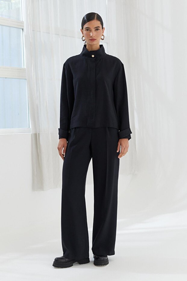 22330 GÖMLEK SİYAH - 2