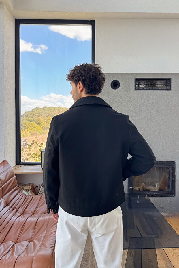 Basic Ceket Siyah - 2