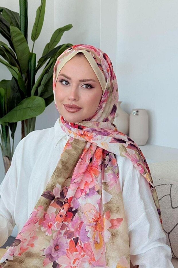 Flov Soft Şal Krem - 3