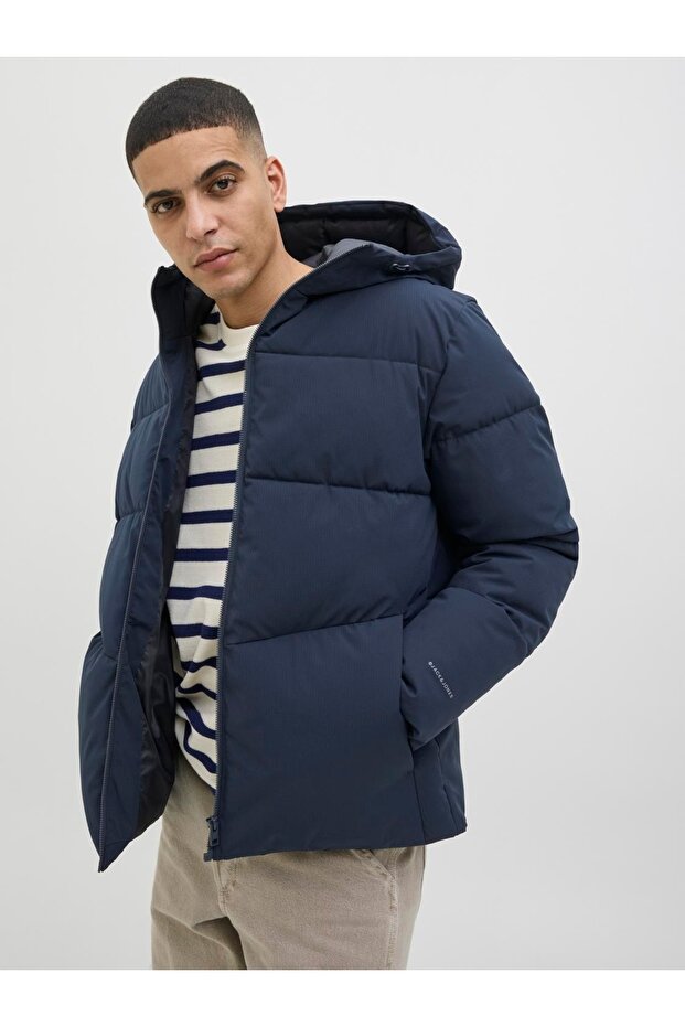 Jjglobal Puffer Jacket Erkek Mont 12283517 Sky Captain - 2