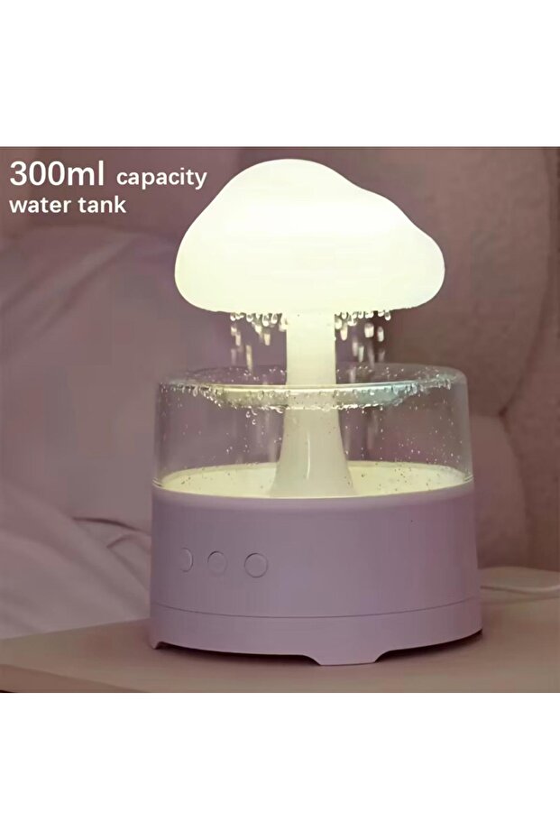 Aromatherapy diffuser, humidifier, Rain Cloud model, 7 color modes - 6