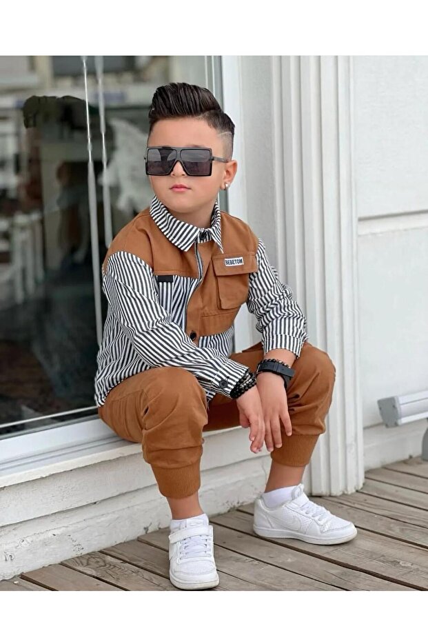 بدلة علوية سفلية للأولاد - 1