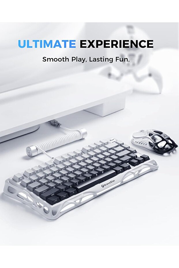 Computer Peripheral Devices, Mercury K1 75% Wireless Mechanical Gaming Keyboard - 1