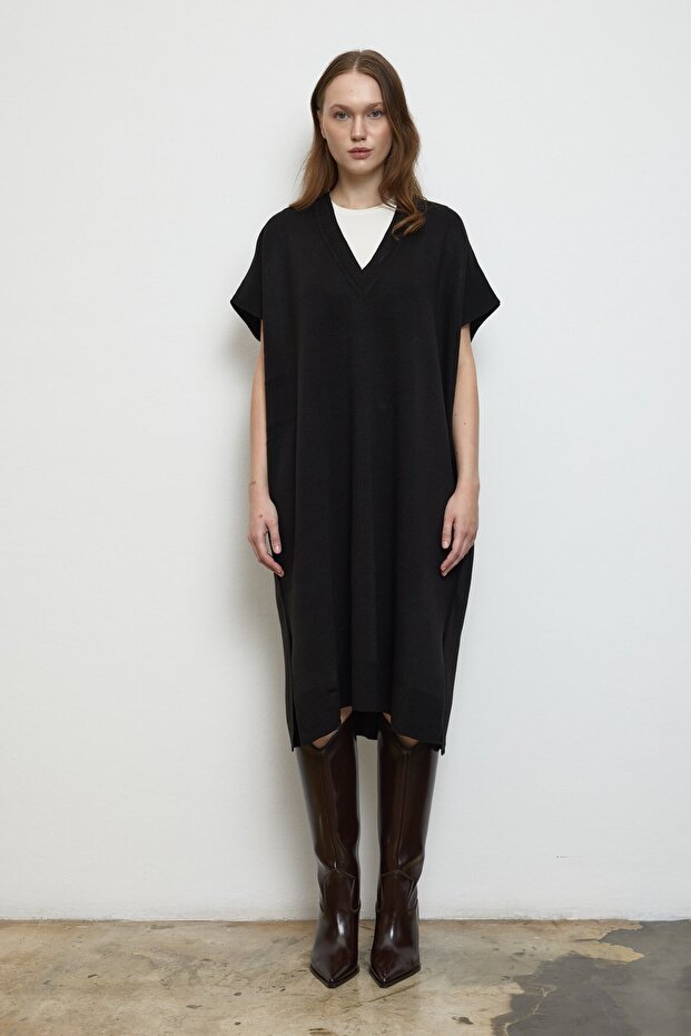 Panço Süveter Siyah - 4