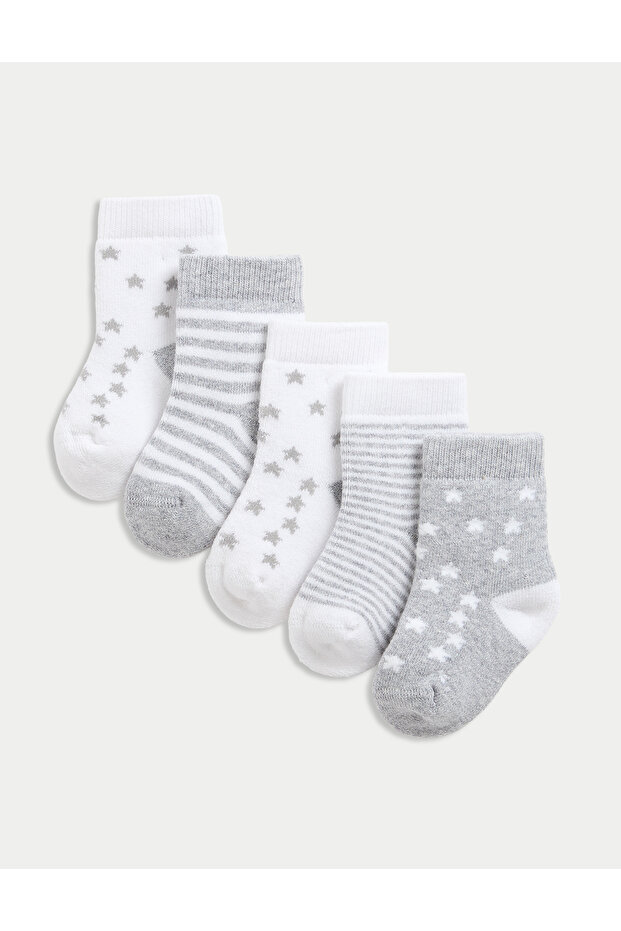 5'li Bebek Çorap - 1