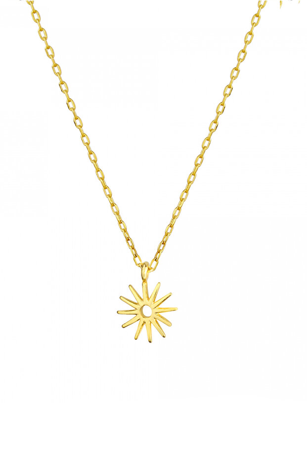 Kadın Mini Güneş Kolye - 1