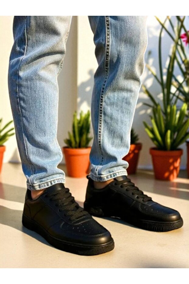 Основни умения Неформални комбинирани обувки Въздушни Стилни Удобни Прохладни и удобни Жени Мъже Черно-черни - 1