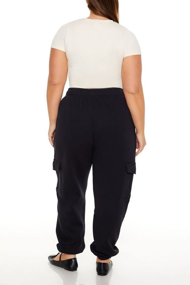 Plus Size Jogger Eşofman Altı - 5