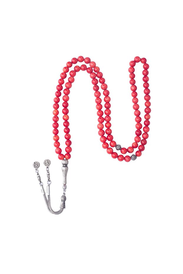 Mercan Natural Stone Prayer Beads 99 Pieces