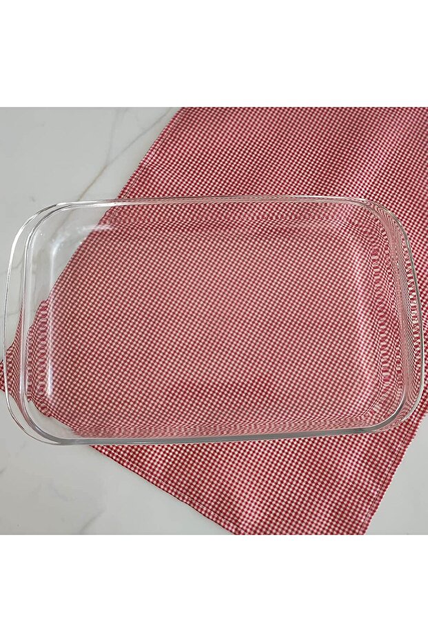 Large Rectangular Glass Roaster 2.9L – Durable Transparent - 5