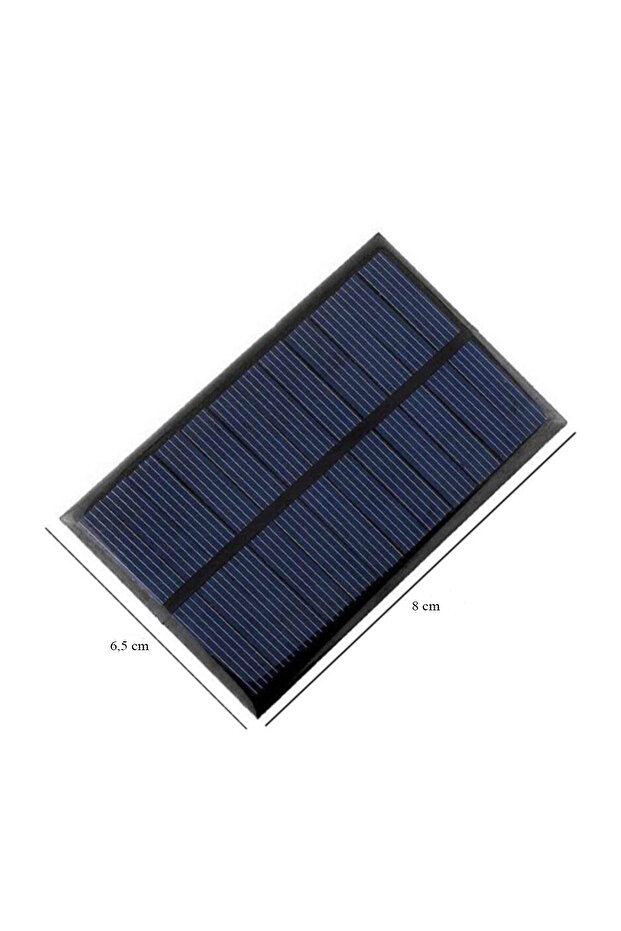 Güneş Paneli Mini Enerji Paneli Solar 5v (6,5x8 cm) - 2