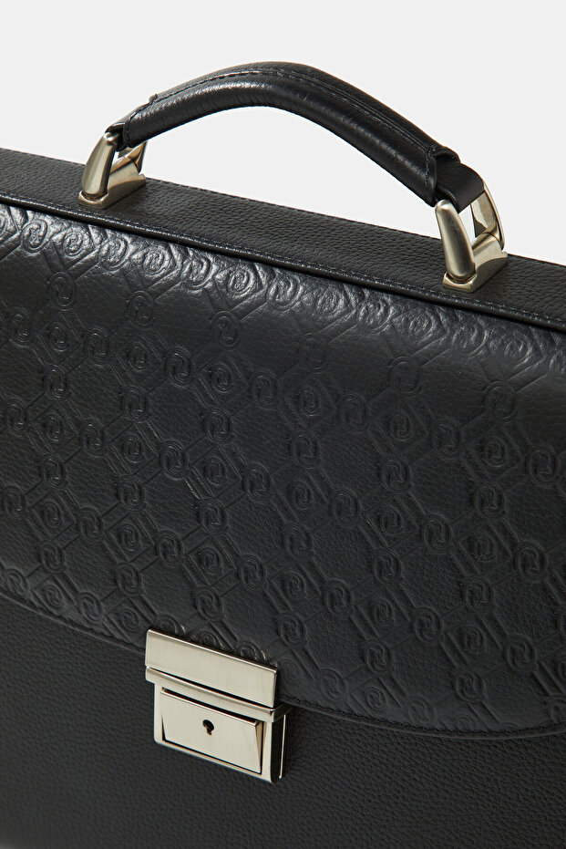 SİYAH DERİ ÇANTA - 5