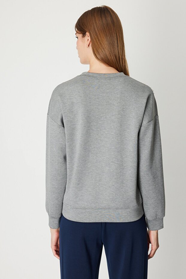 Sweat cu umările expuse - 5