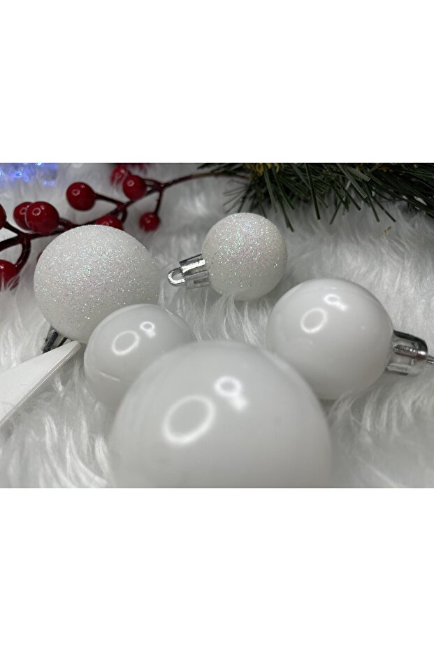 Коледна украса - Бяло - 21