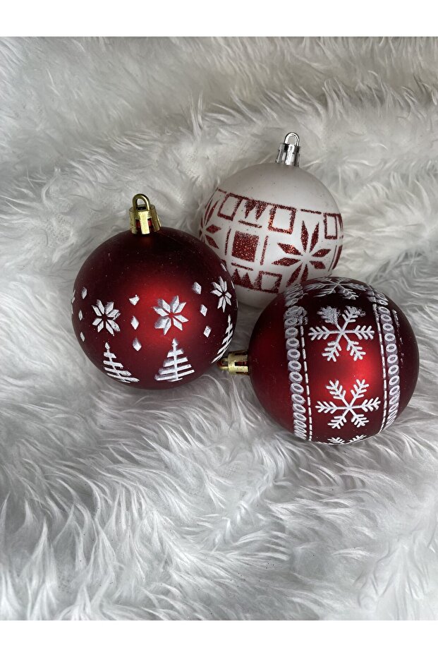 Коледна украса - Червено - 20