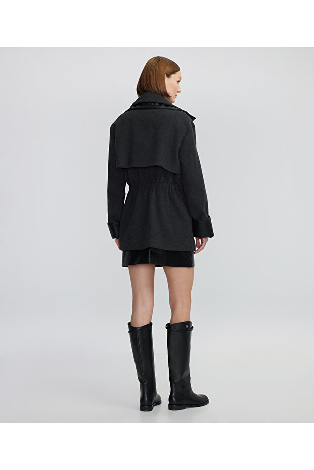 Çift kat yakalı kaban - 7