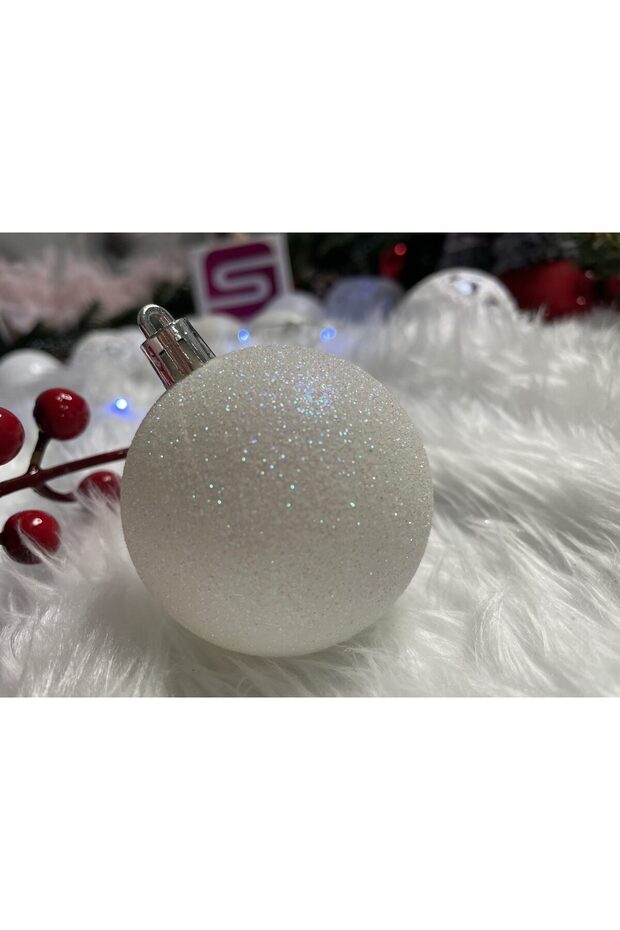 Коледна украса - Бяло - 7