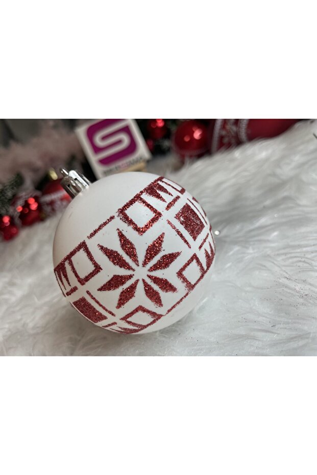 Коледна украса - Червено - 5