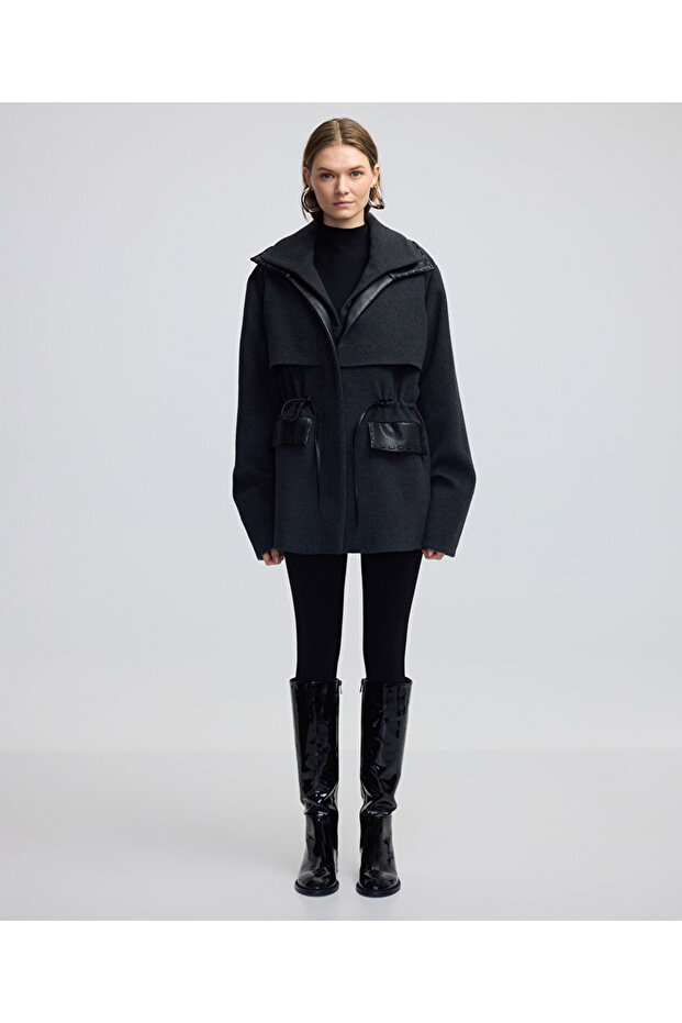 Çift kat yakalı kaban - 2