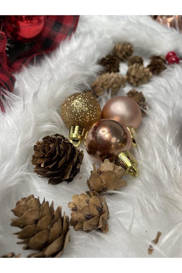 Коледна украса - Розово - 10