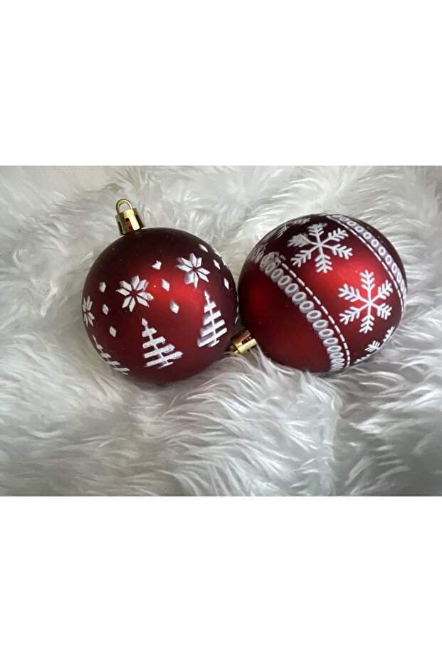 Коледна украса - Червено - 17