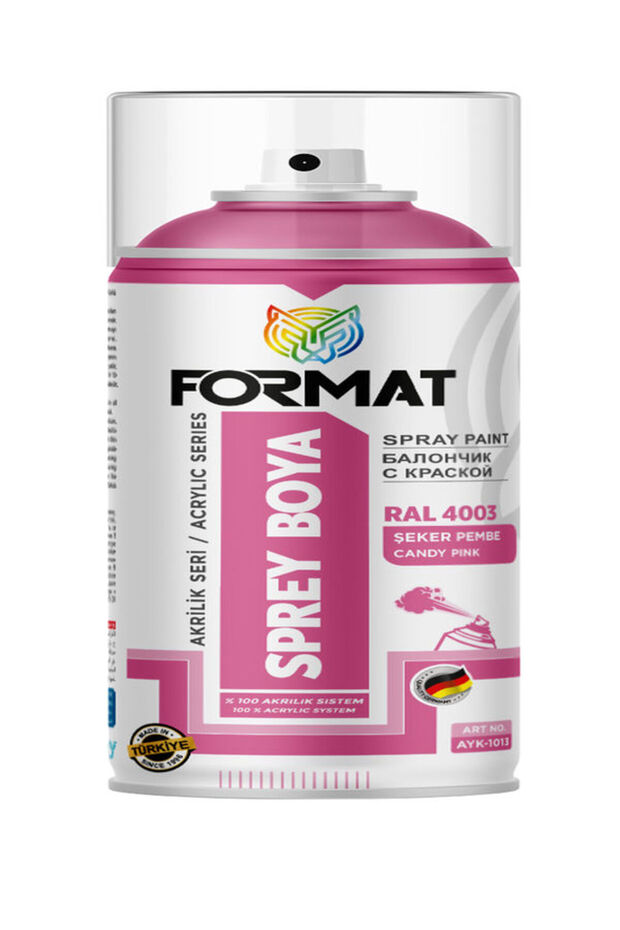Ral 4003 Seker Pembe Sprey Boya 400 ml - 1