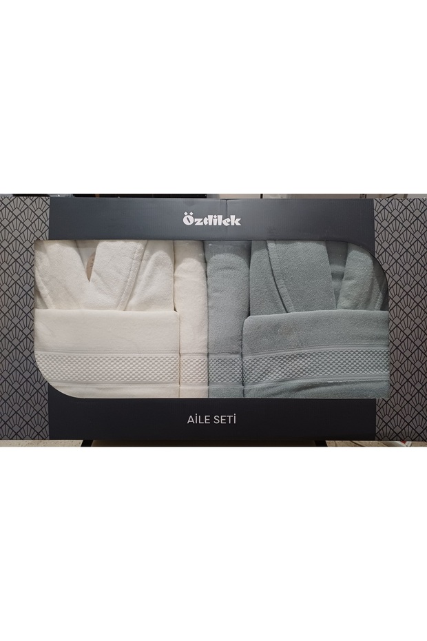 Colored (DSM) Krem - Yeşil Aile Seti - 4