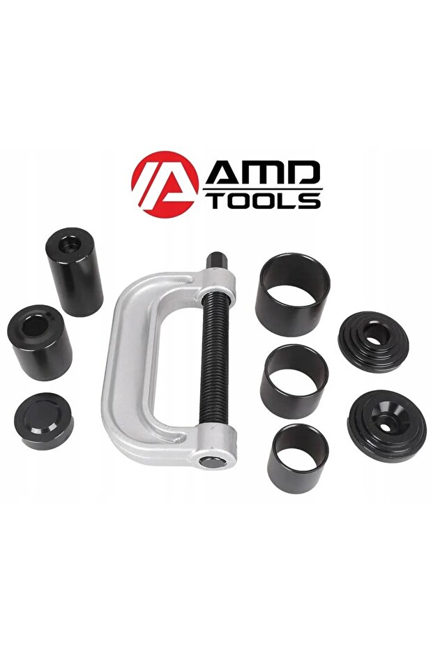 AMD TOOLS Control Arm Bushing Puller Set, 9-Piece Kit - 2