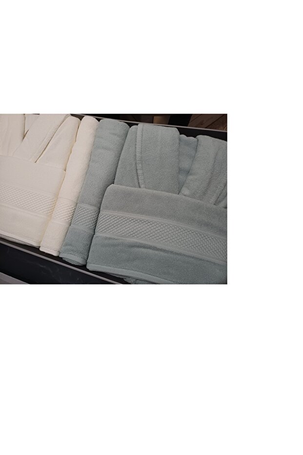 Colored (DSM) Krem - Yeşil Aile Seti - 2