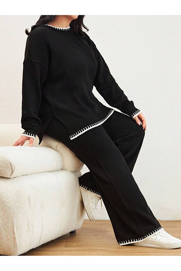 Plus Size Knitwear Set - 6