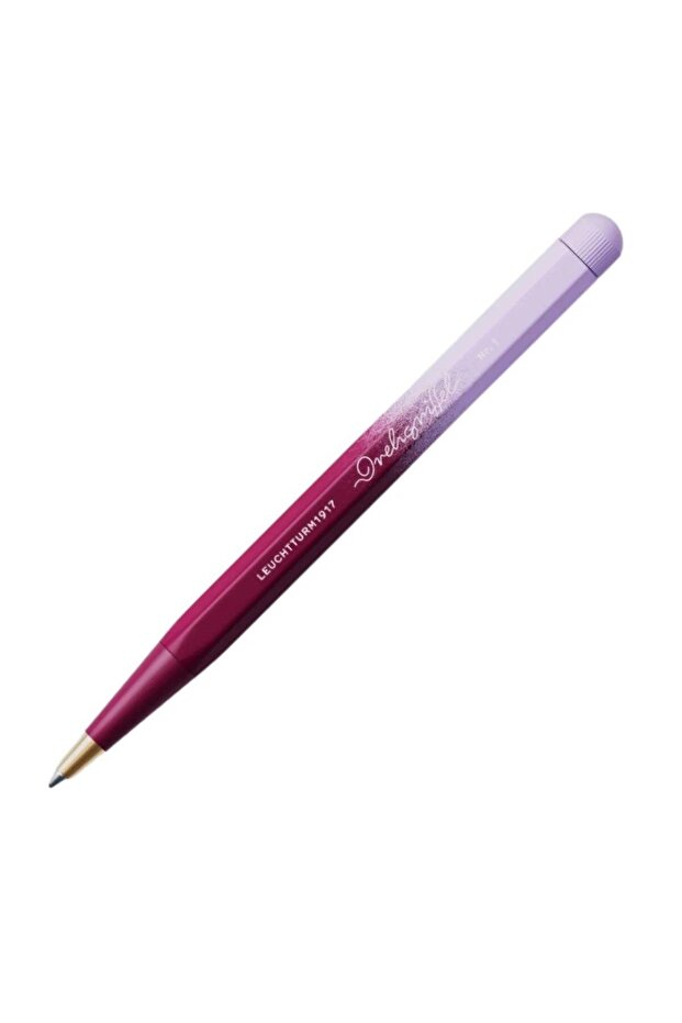 Drehgriffel Nr. 1 Tükenmez Kalem - 2025 Limited Handmade Gradient Edition Port Red / - 1