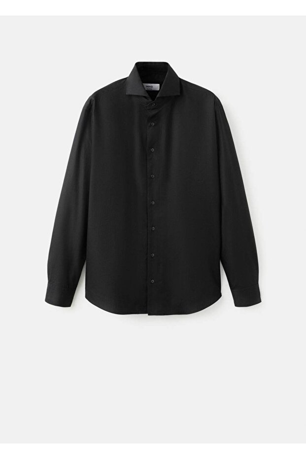 Regular kesim %100 pamuklu gömlek - 3