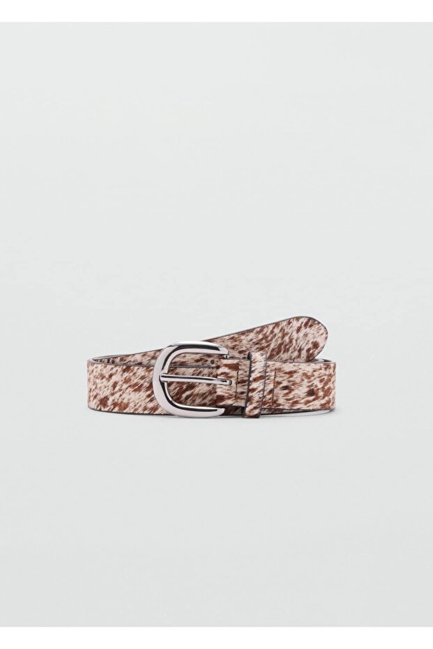 Kürklü deri kemer - 3