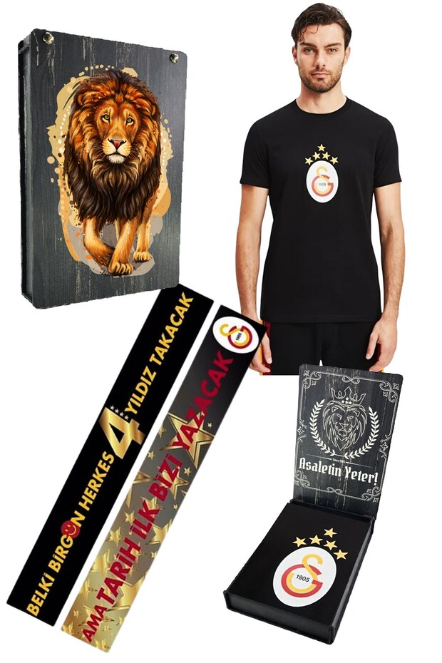 Original Licensed 5 Star Arma Black T-Shirt with Uv Wooden Box