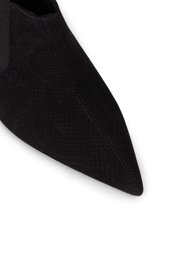 Kadın Siyah İnce Topuklu Bot - 4