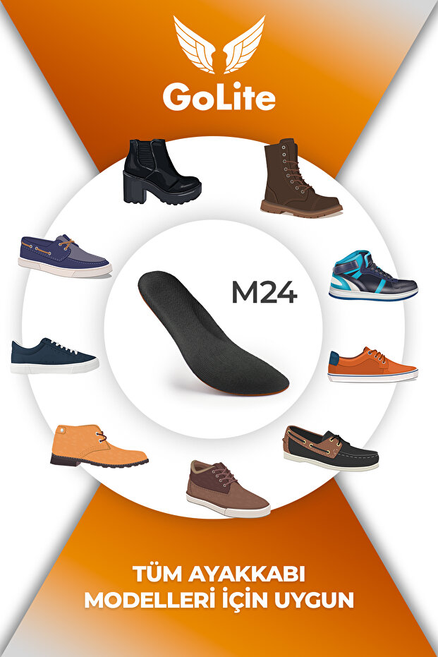 Extra Konfor Ayakkabı Tabanlığı, Memory Foam Hafızalı Topuk Dikeni Iç Tabanlığı - M24 Insole - 7