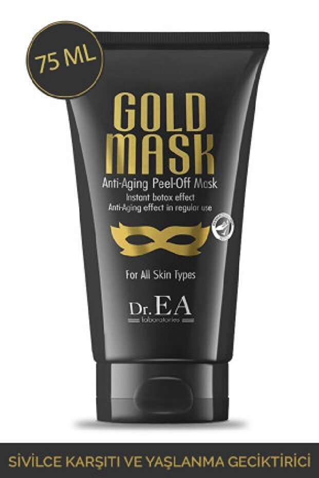 Dr. Ea Soyulabilir Siyah Maske Ve Soyulabilir Altın Maske 2'li Özel Set (75 Ml) - 6