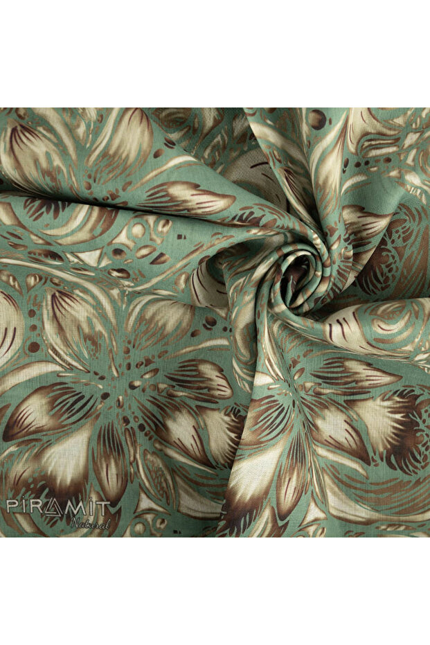 Eșarfă cu model natural - 2