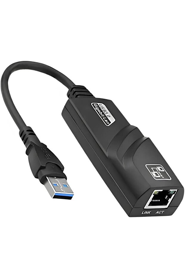 Usb 3.0 Ethernet Çevirici Dönüştürücü Adaptör Rj45 Çevirici - 1