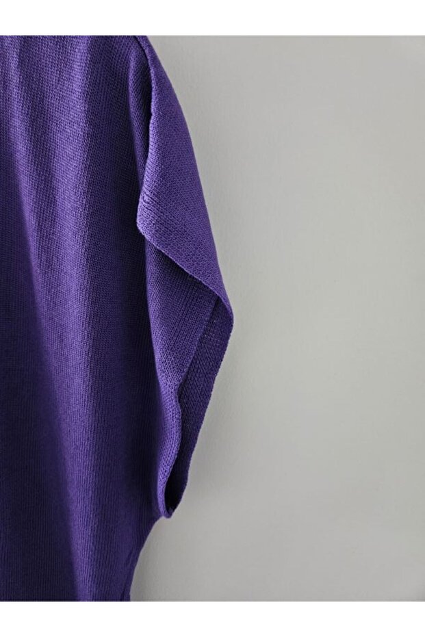 Merserize V Yakalı Bluz - 6