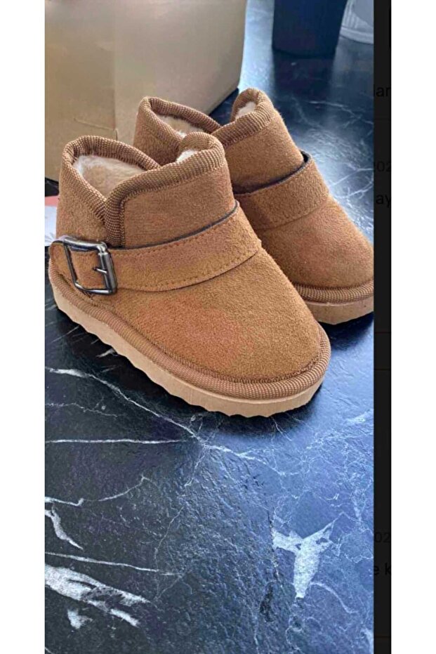 ünisex kışlık kürklü bot - 4